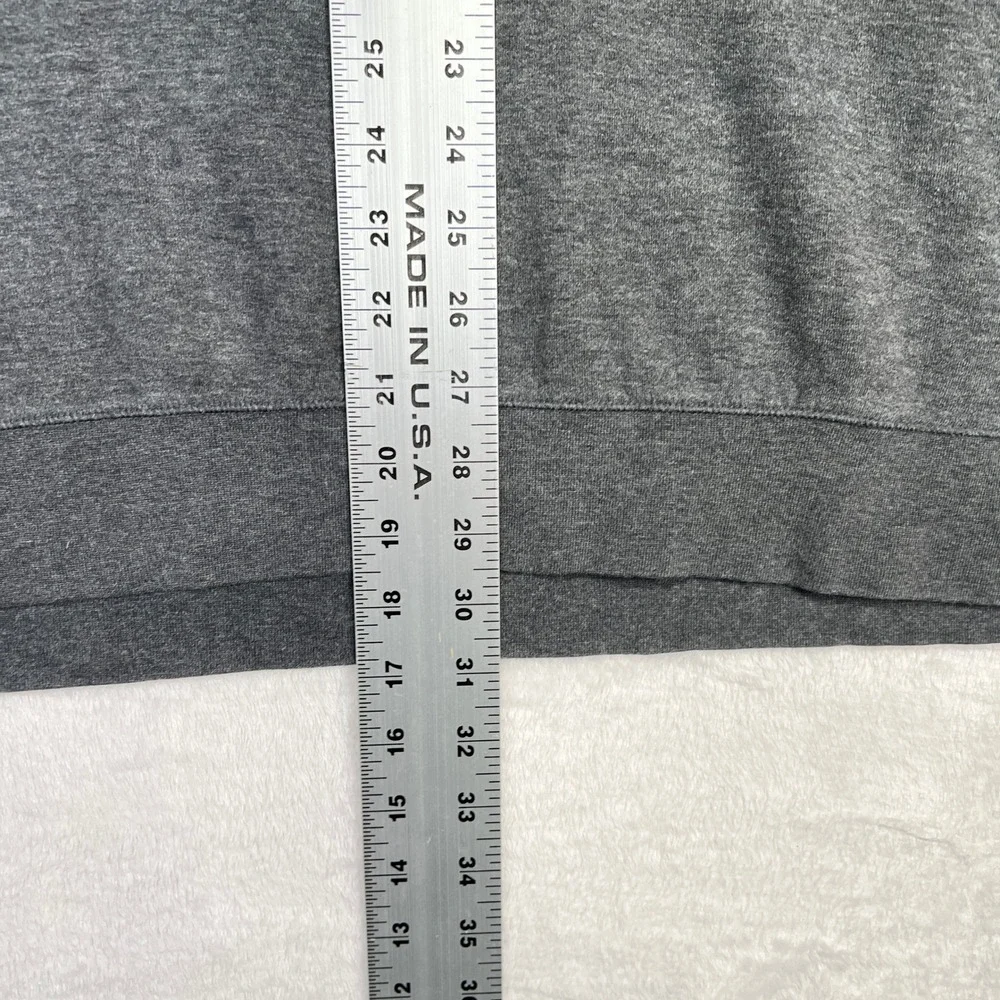Polo Ralph Lauren Mens 3XB Grey Heather Quarter Zip Pullover Pony Logo Sweater